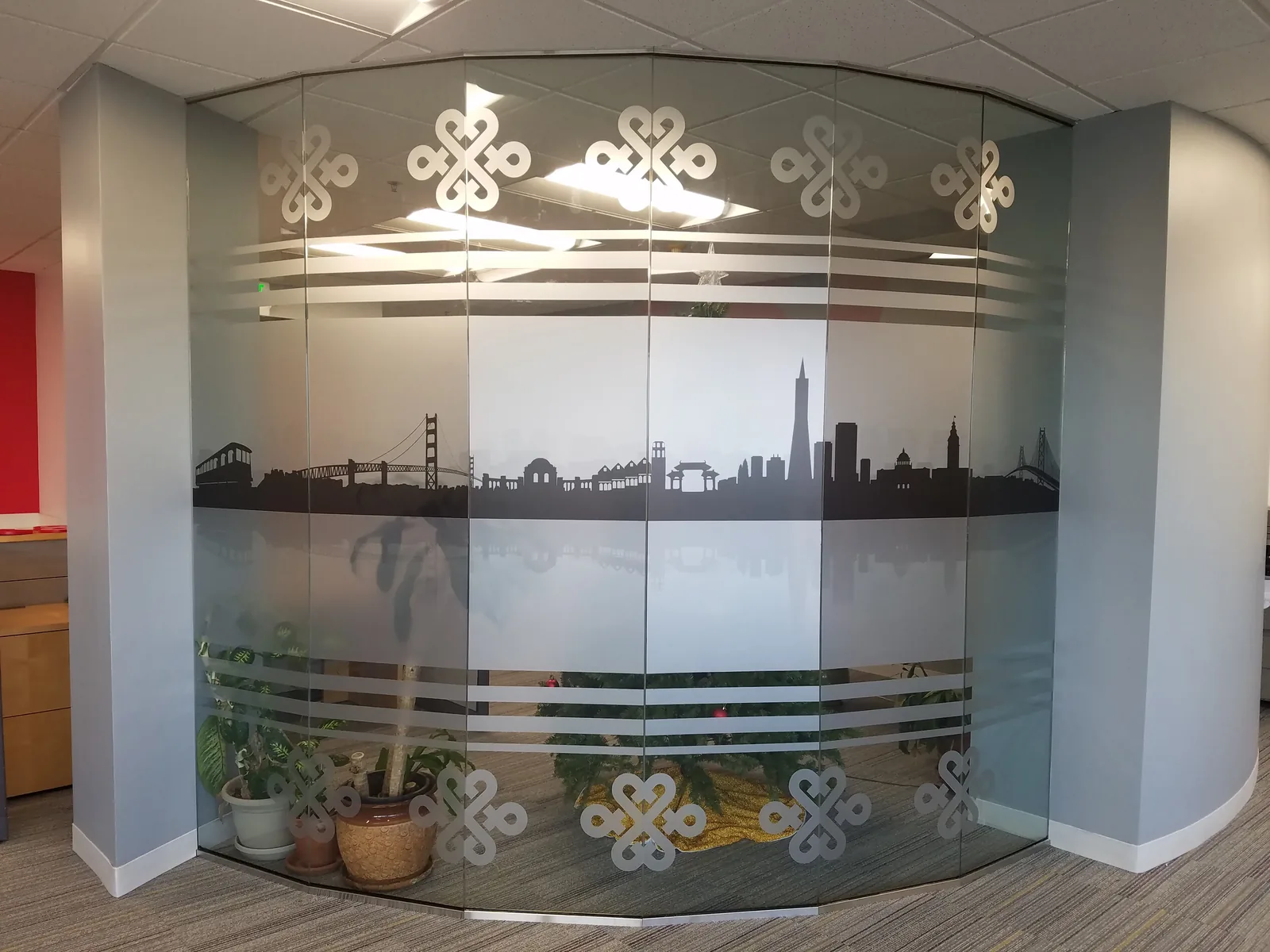 Full-Office Signage Buildout for China Unicom Americas, San Jose