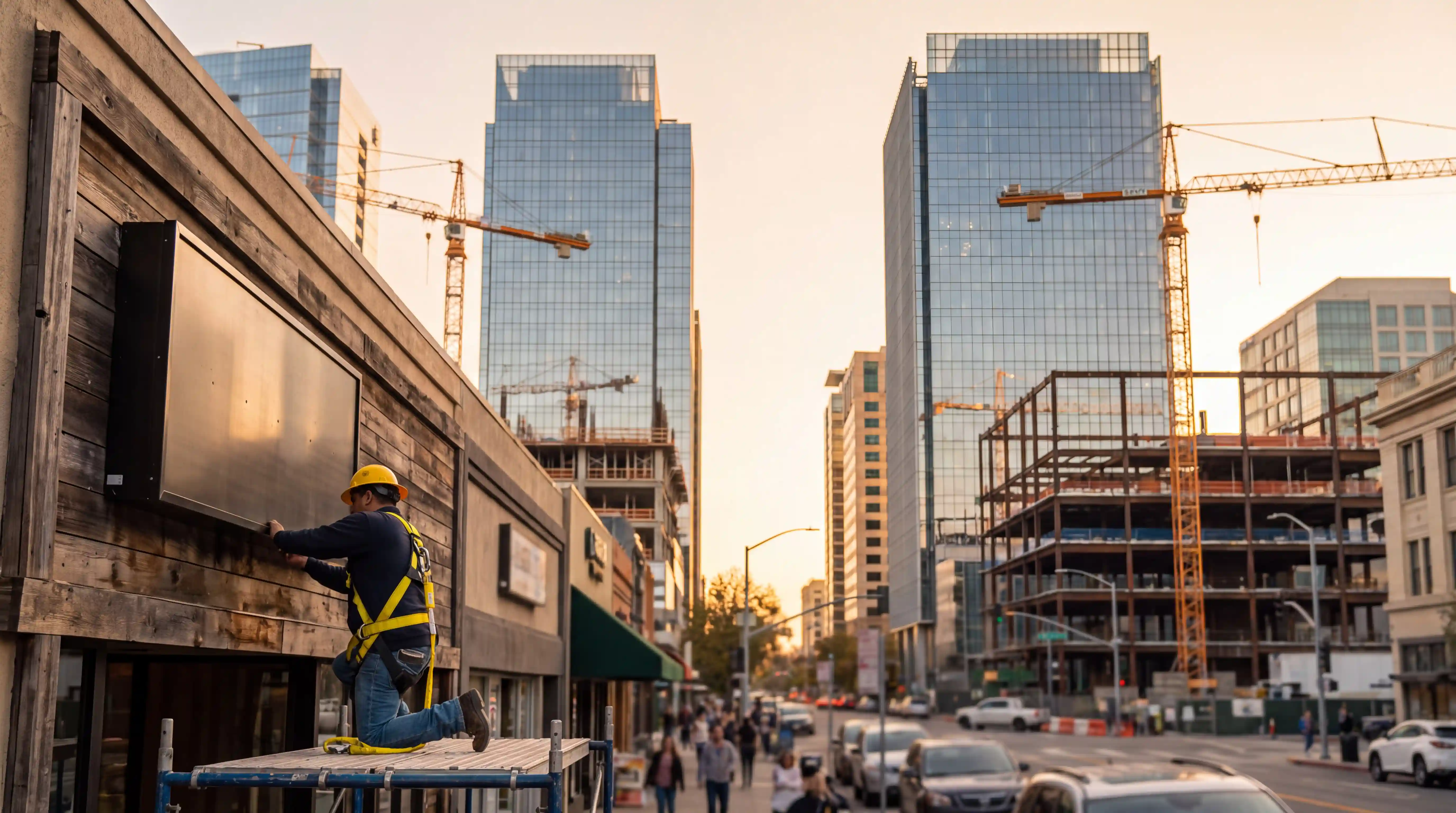 Sign Installation Safety, and Why Downtown San Jose's CityView Is Worth Watching
