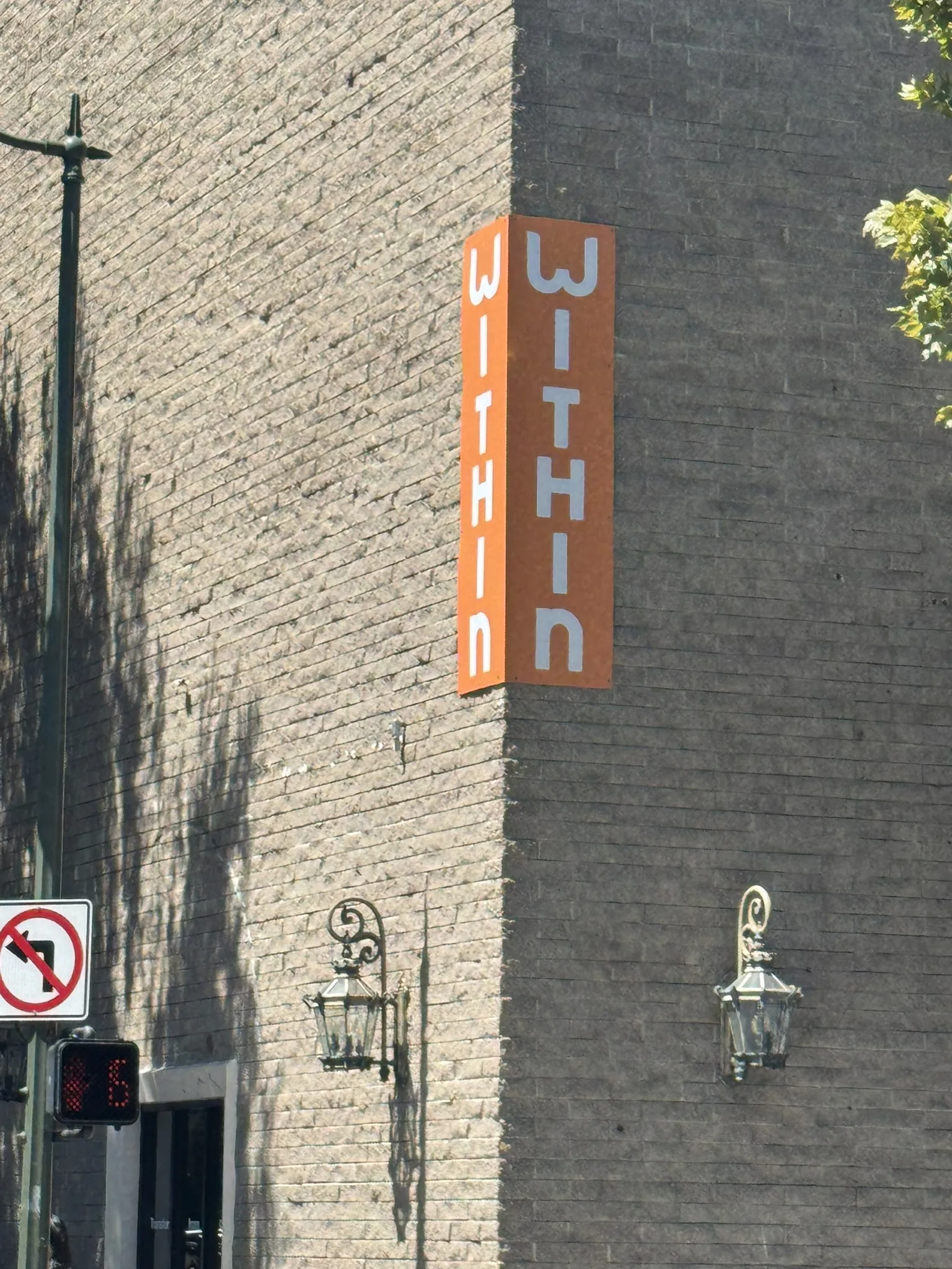 Corner Sign & Interior Graphics Package for Within — A Palo Alto Permit-to-Install Case Study